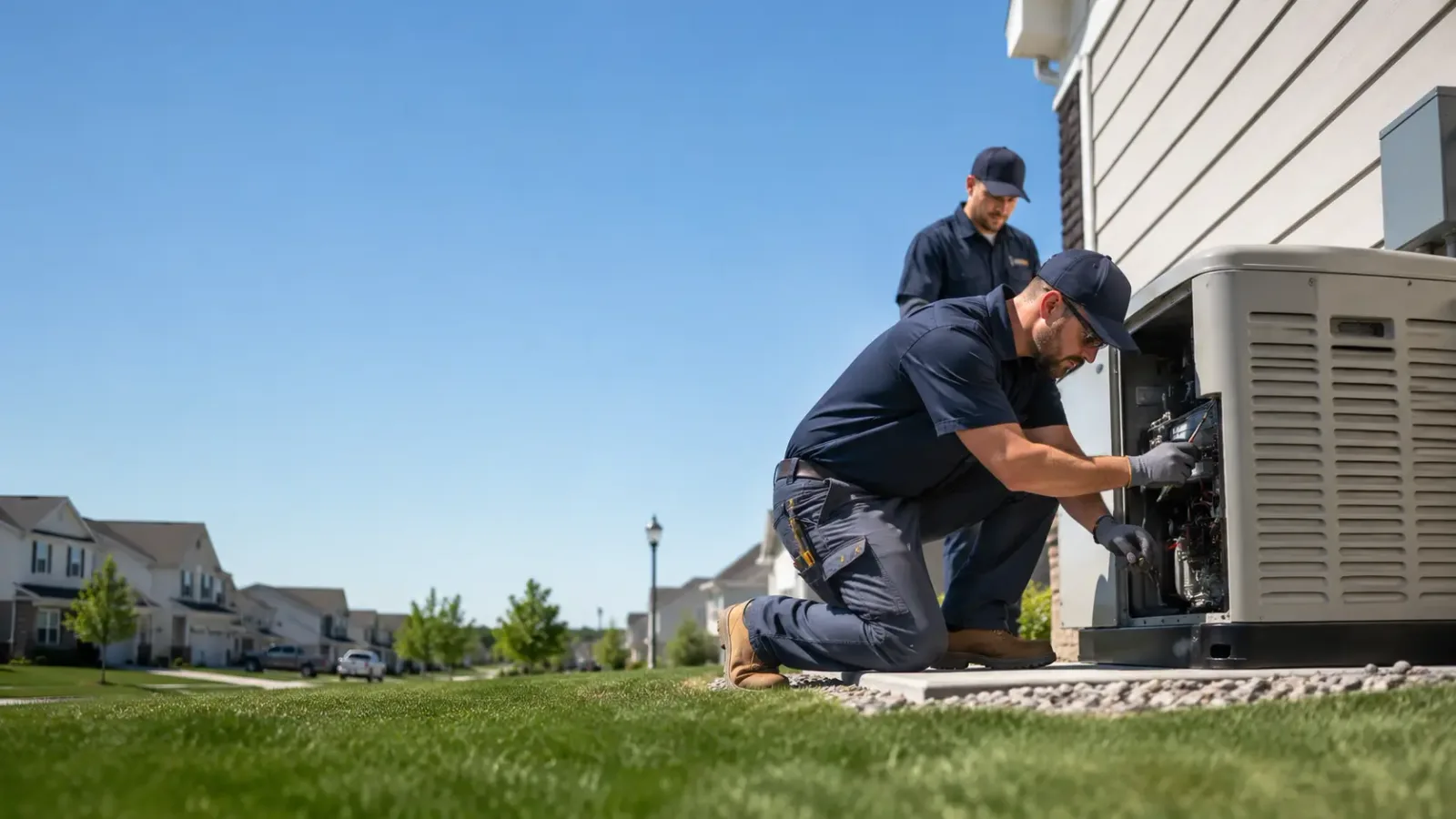 Generator Installation in Driver, AR